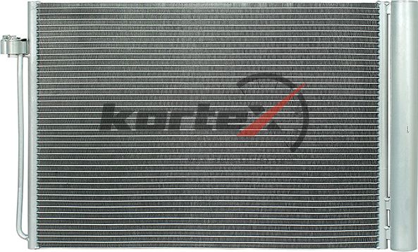 Радиатор кондиционера BMW 5 (E60/61) (03-) G (LRAC 26109) (Kortex). Артикул KRD2109