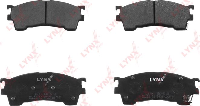 Тормозные колодки LYNXauto. Артикул BD-5101