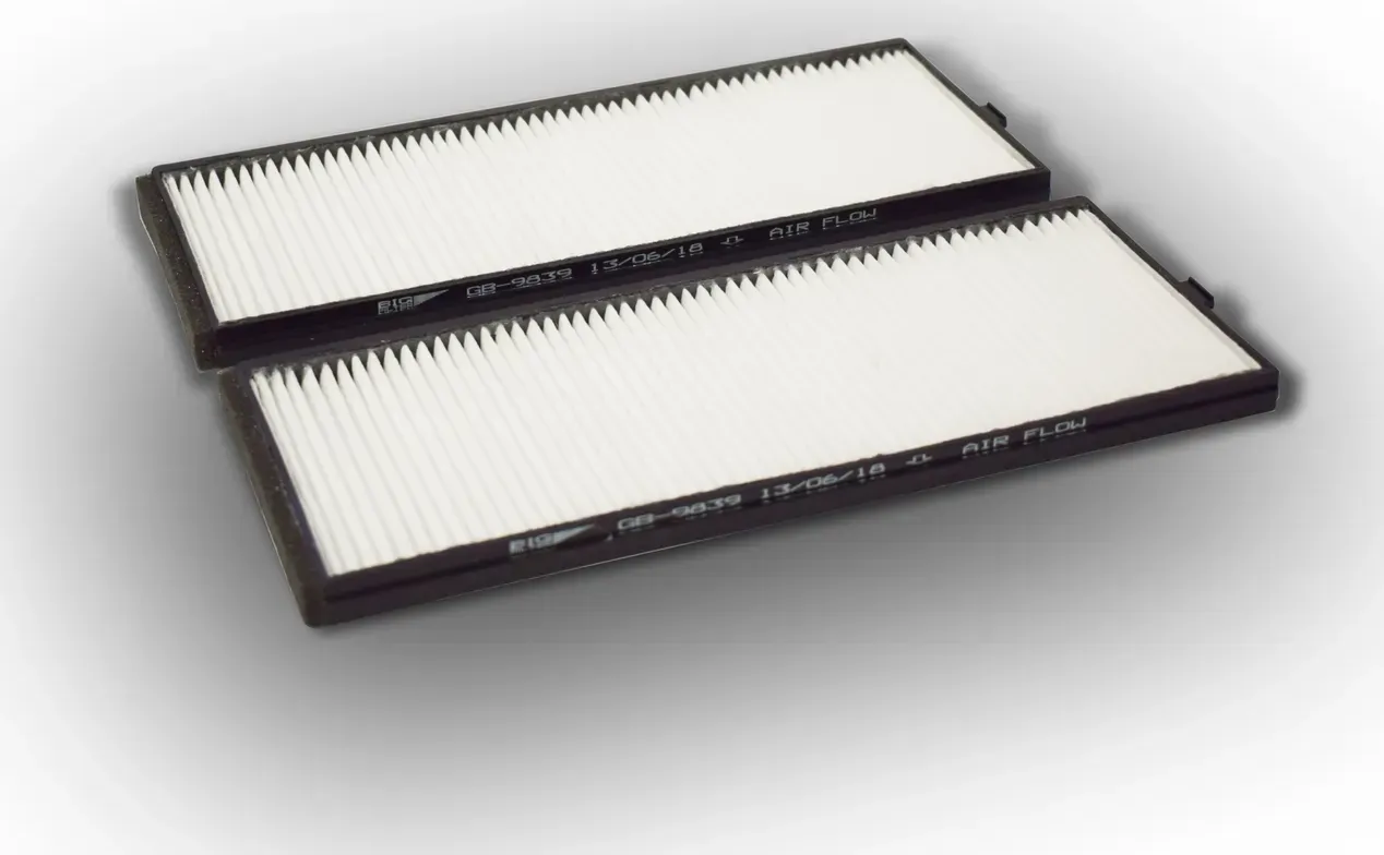 Фильтр салона (2 шт. в комплекте) HYUNDAI Accent 1.5L 02-  Getz 02- (BIG Filter). Артикул gb-9839