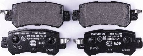 Тормозные колодки Hella. Артикул 8DB 355 020-151