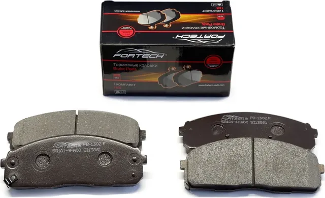 колодки тормозные (Fortech). Артикул FB1302F