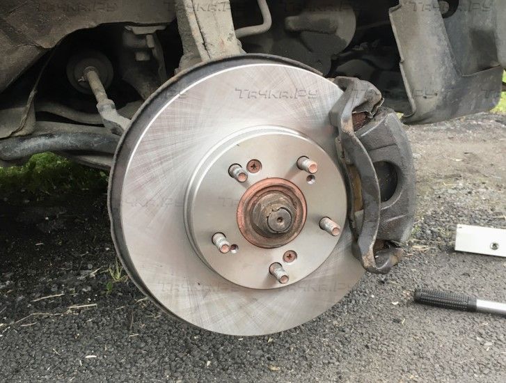 Тормозной диск Sangsin Hi-Q передний для Honda Prelude IV 1993-1996. Артикул SD4101