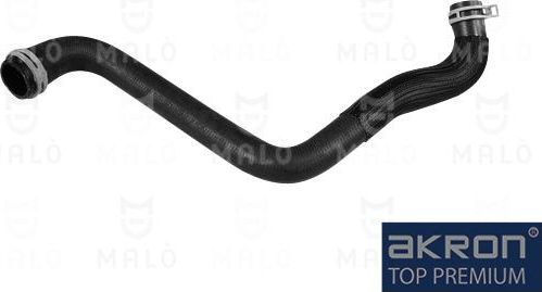 Патрубок радиатора (системы охлаждения) Malo. Артикул 300643A