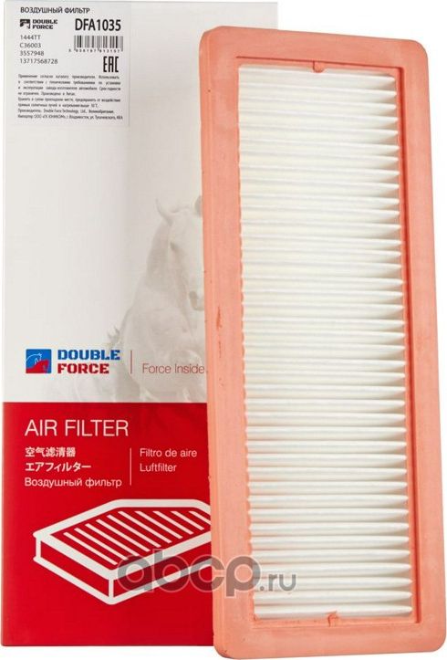 Фильтр воздушный DOUBLEFORCE (Double Force). Артикул DFA1035
