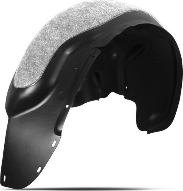 Подкрылок (локер) TOTEM задний правый с шумоизоляцией для Chery Tiggo 3 2017-2026. Артикул TOTEM.S.63.18.004