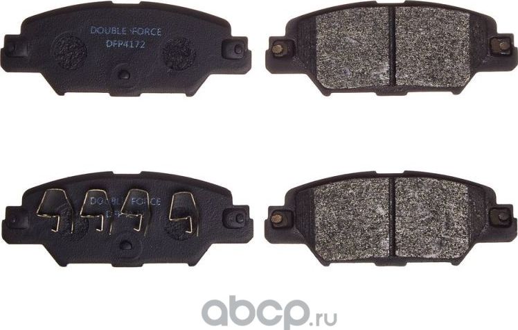 Колодки тормозные дисковые Double Force Double Force. Артикул DFP4172
