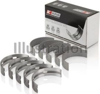 Вкладыши коренные King для Mercedes-Benz E-Класс II (W210, S210) 1998-2003. Артикул MB5330XA