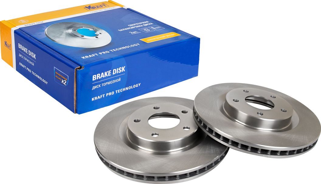 Диск тормозной RENAULT/NISSAN QASHQAI/X-TRAIL/KOLEOS 07- передн. (Kraft). Артикул KT016073