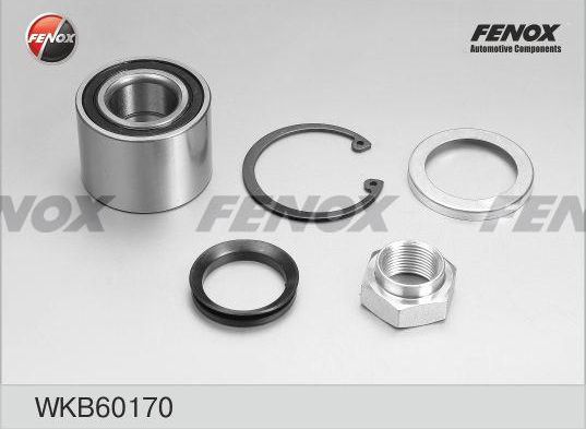 Ступичный подшипник (комплект) Fenox. Артикул WKB60170