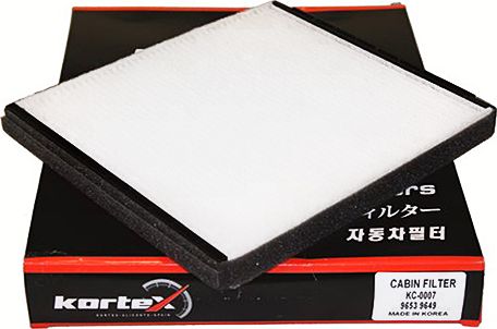 Фильтр салонный CHEVROLET AVEO 05 (Kortex). Артикул KC0007