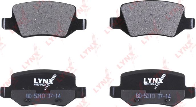 Тормозные колодки LYNXauto. Артикул BD-5310