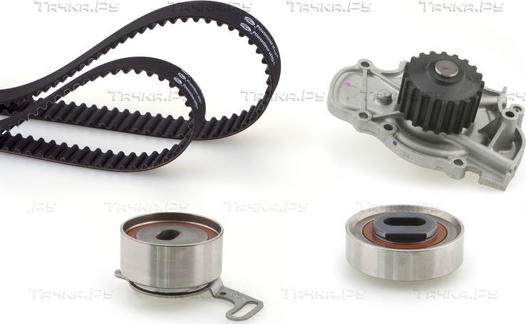 Помпа (водяной насос) с комплектом ремня ГРМ Gates PowerGrip® для Honda Odyssey I 1997-1999. Артикул KP15480XS