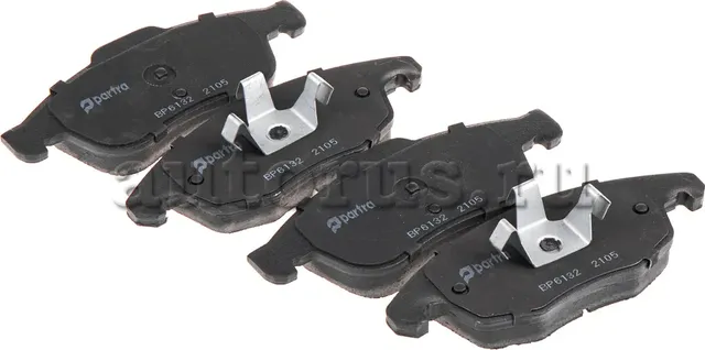 Колодки тормозные дисковые | перед прав/лев | (Partra). Артикул BP6132