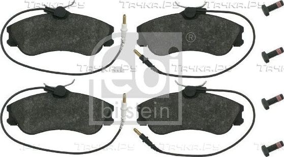 Тормозные колодки Febi Bilstein передние для Peugeot Partner I 1996-2015. Артикул 16237