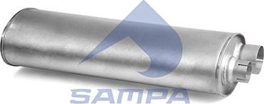 Глушитель (задняя часть) Sampa. Артикул 021.160