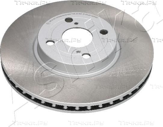 Тормозной диск ASHIKA передний для Toyota Corolla E120, E130 2001-2008. Артикул 60-02-201C