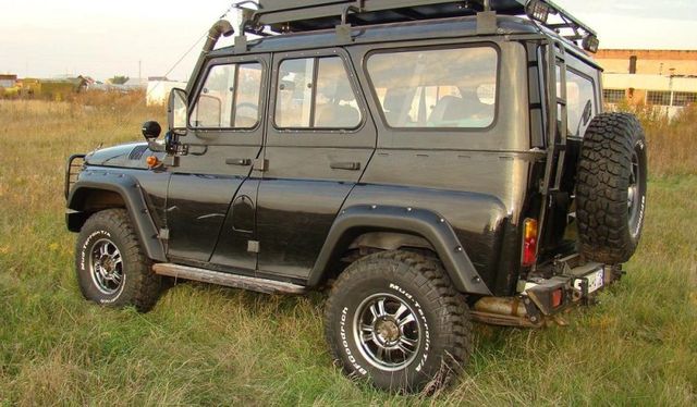 Расширители колесных арок Fenders для УАЗ Хантер 2003-2025. Артикул ТКУ-05