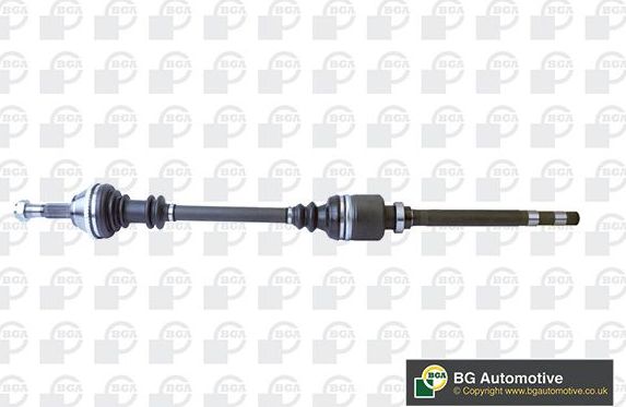 Полуось (привод в сборе, приводной вал) BGA. Артикул DS6710RA