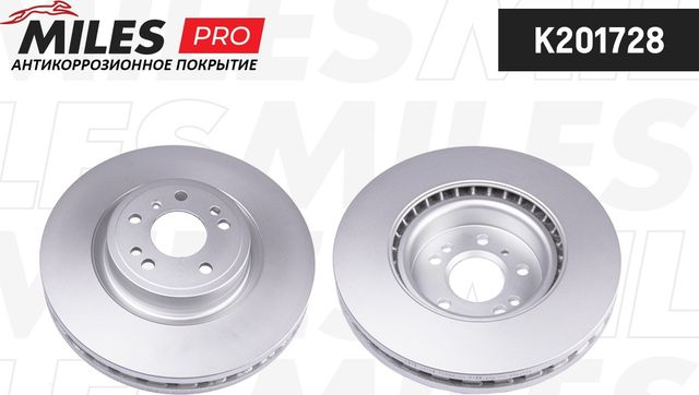 Тормозной диск Miles передний для Mercedes-Benz M-Класс III (W166) 2011-2015. Артикул K201728