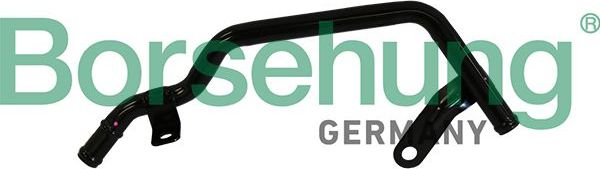 Патрубок радиатора (системы охлаждения) Borsehung для SEAT Ateca I 2016-2026. Артикул B19222