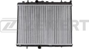 Радиатор охлаждения двигателя Zekkert для Citroen C3 II 2009-2016. Артикул MK-1344