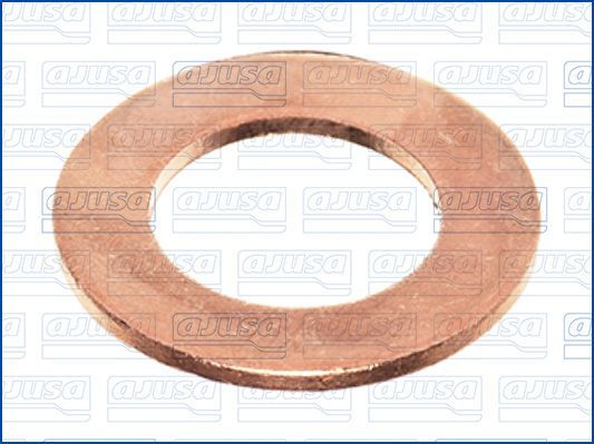 Прокладка сливной пробки масляного поддона двигателя Ajusa (медь). Артикул 21013500