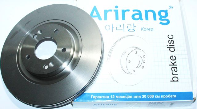 Диск переднего тормоза (Arirang). Артикул ARG291091