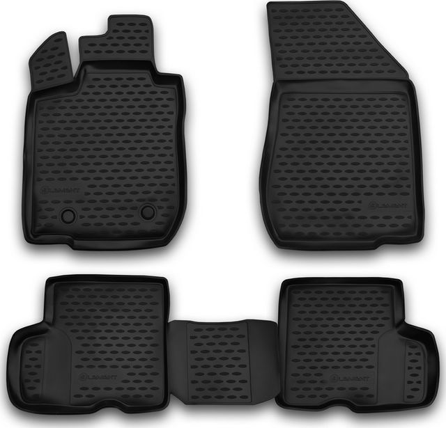 Коврики Element для салона Lada Largus 7-мест. 2012-2026 3 ряда. Артикул NLC.52.26.210k