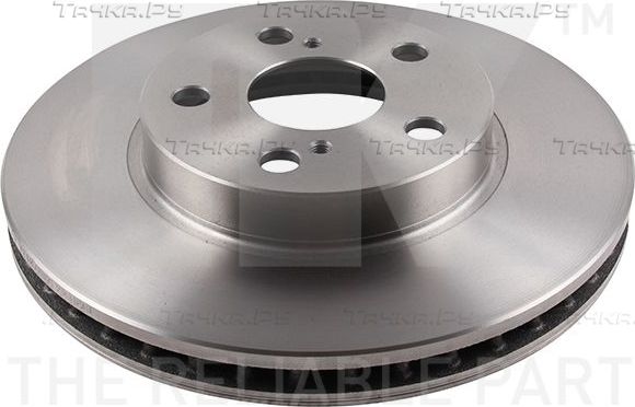 Тормозной диск NK передний для Toyota Celica VII (T230) 1999-2002. Артикул 204572