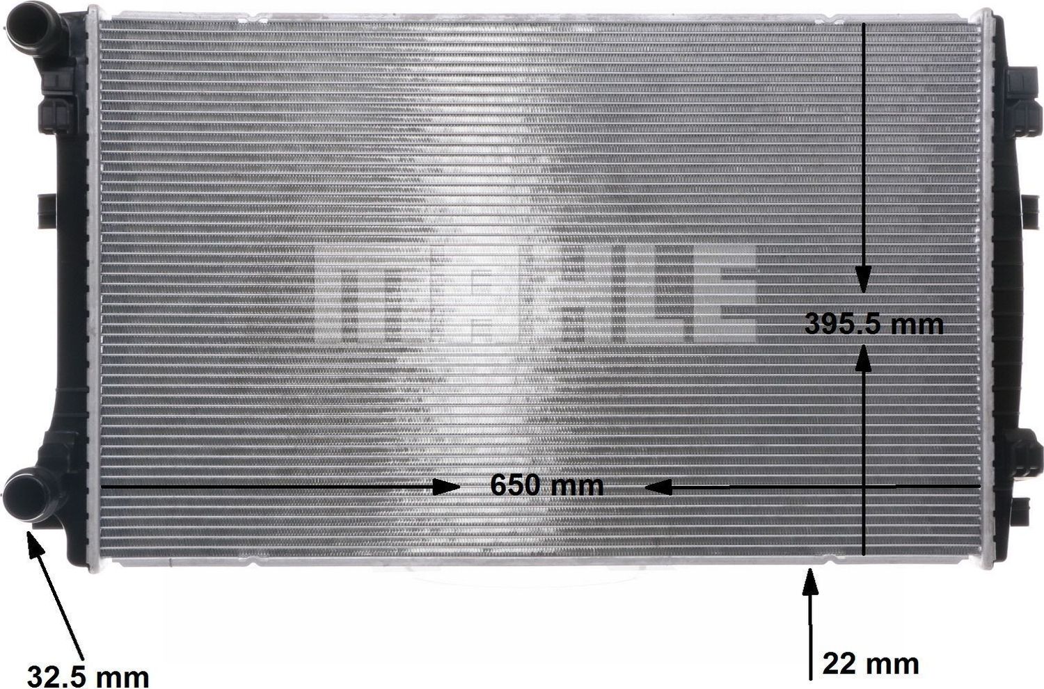 Радиатор охлаждения двигателя Mahle Behr. Артикул CR 2054 000S