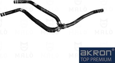 Патрубок радиатора (системы охлаждения) Malo. Артикул 153215A