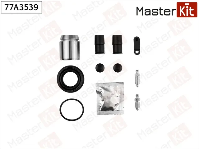 77A3539 Ремкомплект тормозного суппорта + поршень Mercedes-Benz E-CLASS (W211) 2002 - 2009  E-CLASS (Master KIT). Артикул 77a3539