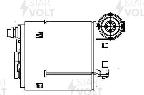 Топливный фильтр StartVOLT. Артикул VS-FF 0815