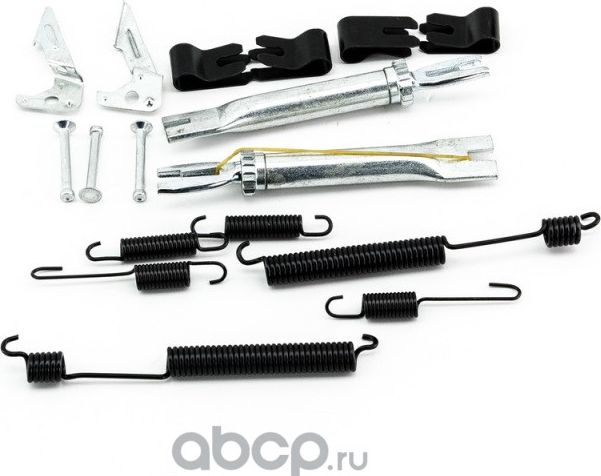 РЕМКОМПЛЕКТ ТОРМОЗНЫХ КОЛОДОК VW POLO SEDAN С 2011Г DOMINANT (2 ШТ. В УПАК.). Артикул AW6RU06980545A