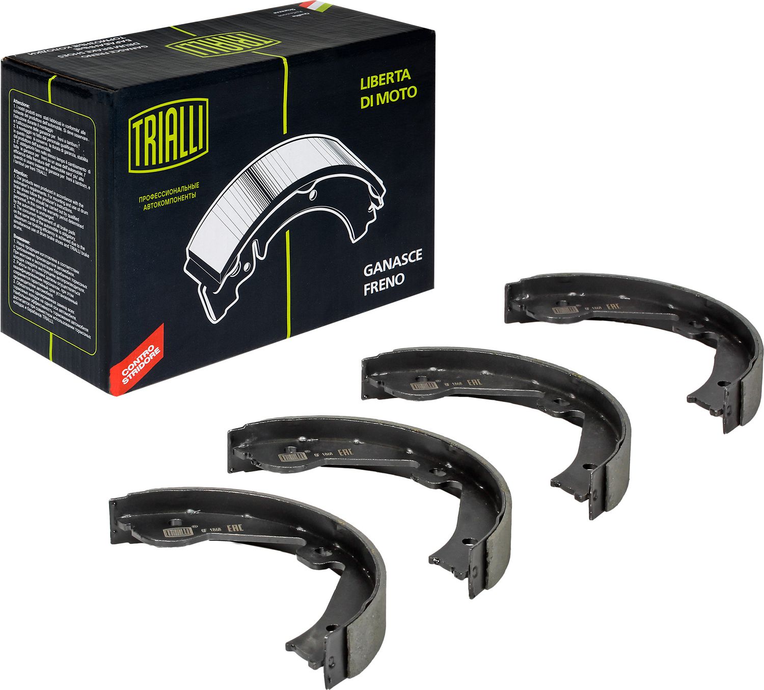 Тормозные колодки Trialli. Артикул GF 1868