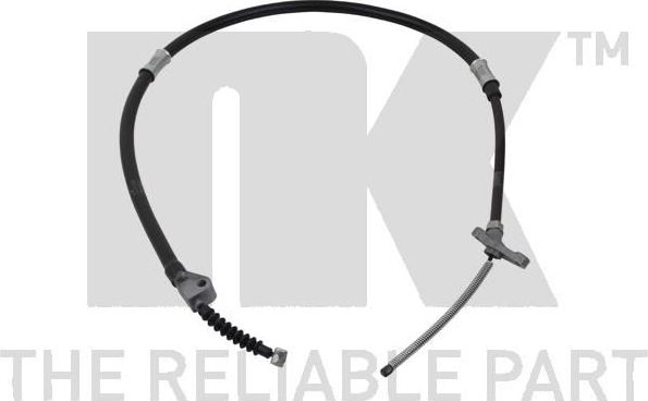 Трос ручника (тросик ручного тормоза) NK. Артикул 9045217