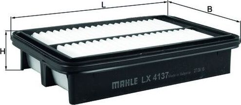 Воздушный фильтр Mahle. Артикул LX 4137