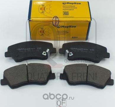 Колодки тормозные дисковые к-т. (передние) Kia Rio IV (Markon) Markon. Артикул 504302174