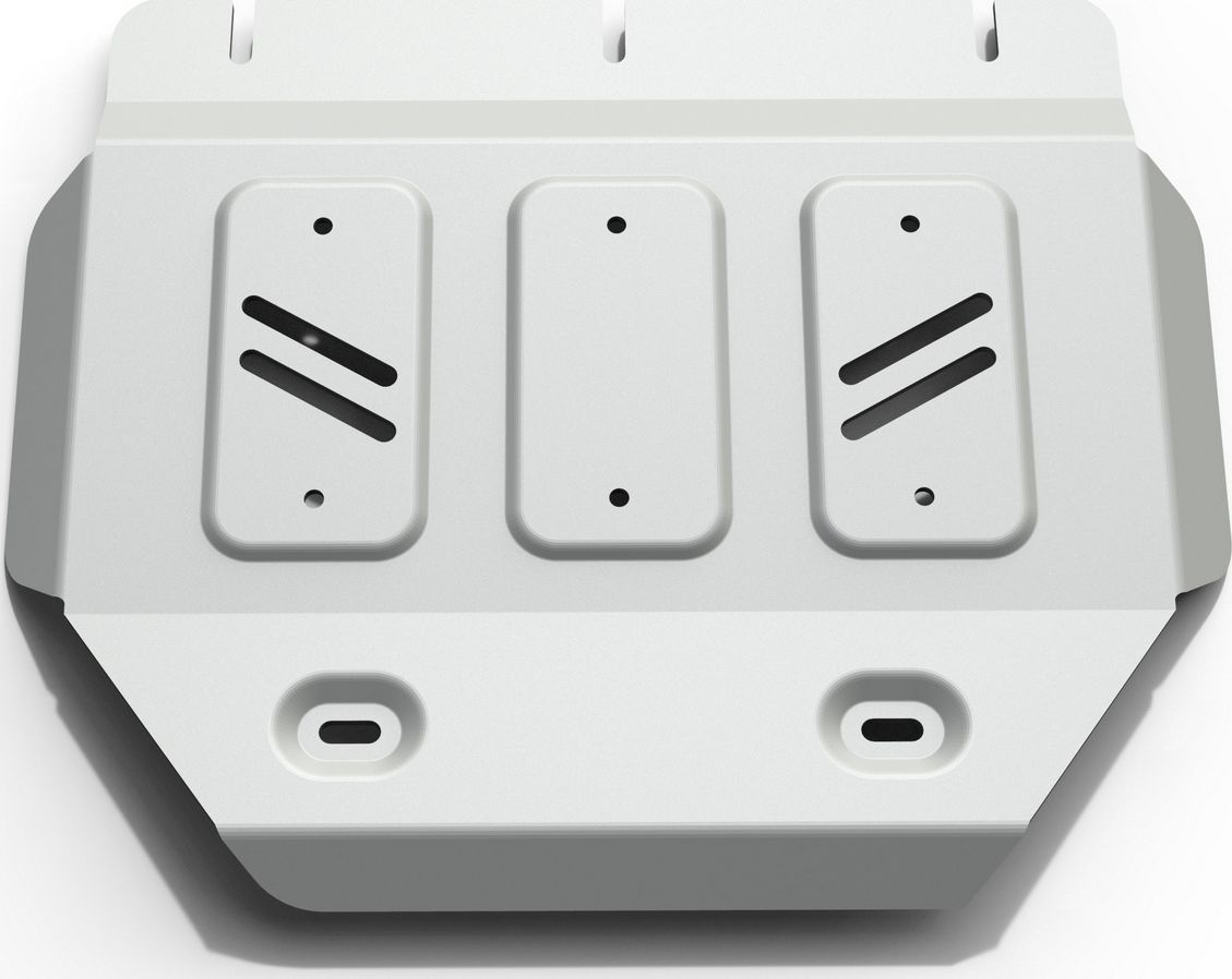 Защита алюминиевая Rival для РК Mitsubishi L200 IV 2006-2015. Артикул 2333.4035.1.6