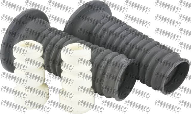 Комплект отбойников и пыльников амортизаторов (стоек) Febest. Артикул TSHB-NLP10F-KIT