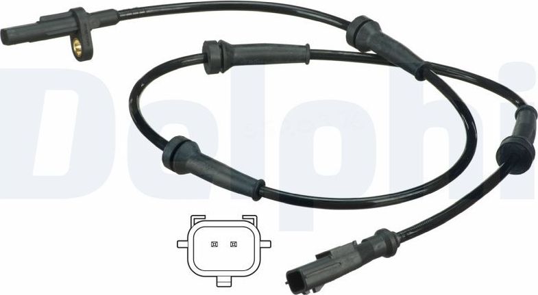 Датчик ABS Delphi. Артикул SS20376
