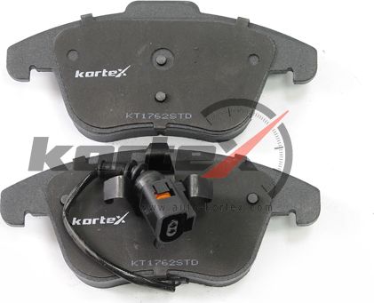 Колодки тормозные VW Tiguan AUDI Q3 передние (4шт.) KORTEX. Артикул KT1762STD