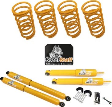 Лифт-комплект SteelStaff усиленной подвески для ВАЗ 2123 Chevrolet Niva 2002-2026, лифт 50 мм. Артикул SSK-CHEV-50
