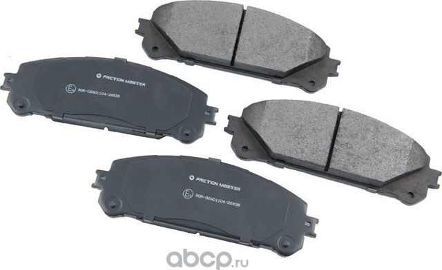 FRICTION MASTER (MKD1324) КОЛОДКИ ТОРМОЗНЫЕ (Frictionmaster). Артикул MKD1324