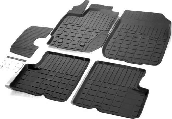 Коврики ActiveAvto для салона премиум литьевые Lada Largus 5 мест 2012-2026. Артикул 111-37