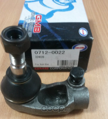 Наконечник рулевой тяги GMB левый для Opel Ascona C 1981-1988. Артикул 0712-0022