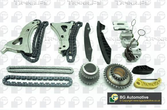 Цепь ГРМ BGA для Mercedes-Benz S-Класс V (W221) 2011-2013. Артикул TC5614FK