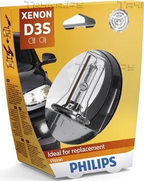D3S 42V-35W (PK32d-5)  4400K Vision (Philips) Philips Xenon Vision. Артикул 42403VIS1