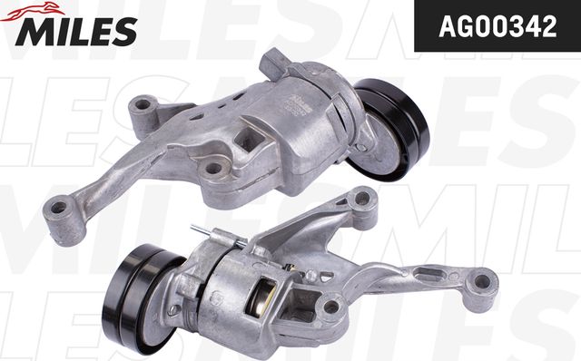Натяжной ролик (натяжитель) приводного ремня (в сборе) Miles. Артикул AG00342