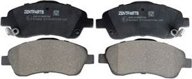 Тормозные колодки Zentparts. Артикул Z07302